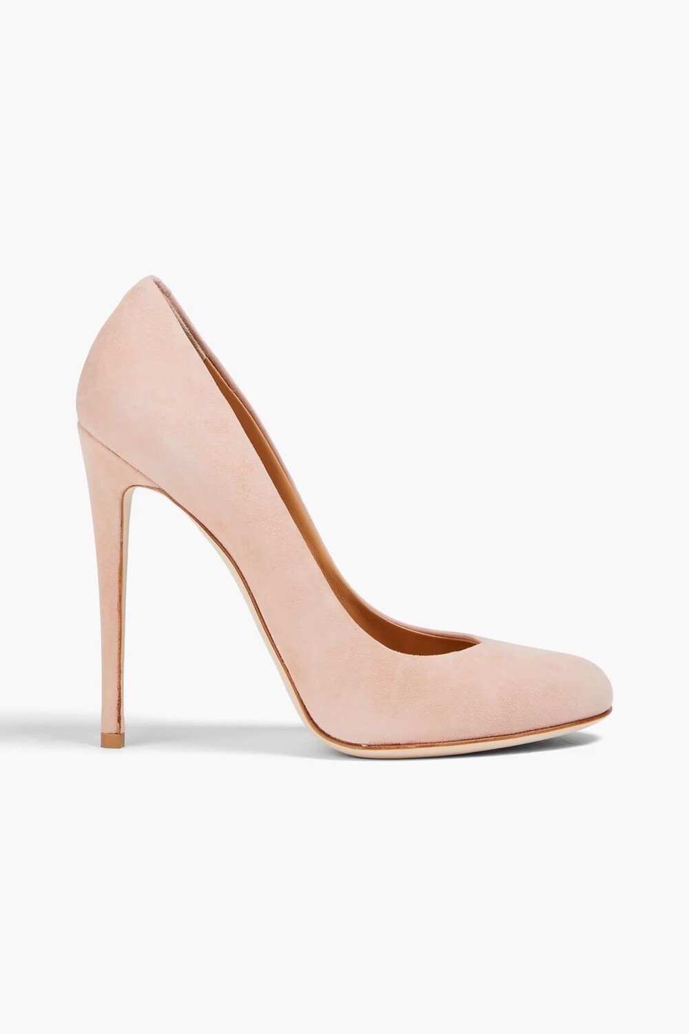 

Туфли-лодочки из нубука Giuseppe Zanotti, цвет Blush