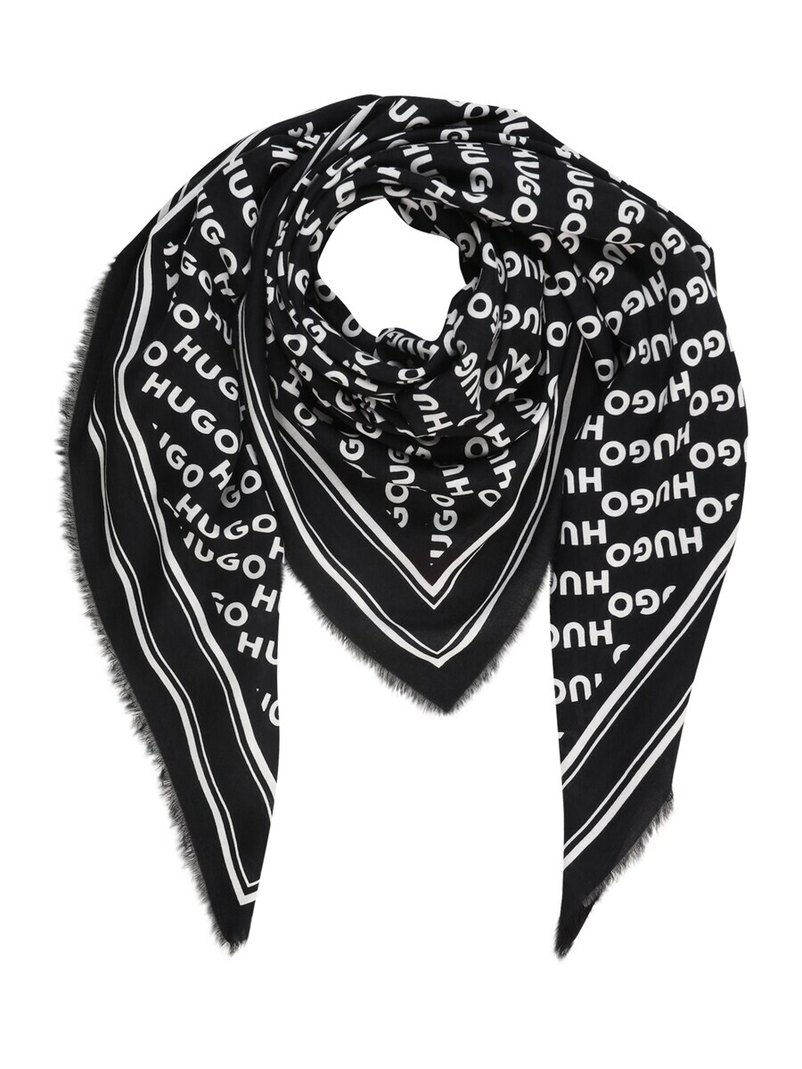 

Шарф HUGO Scarf Alycia, черный
