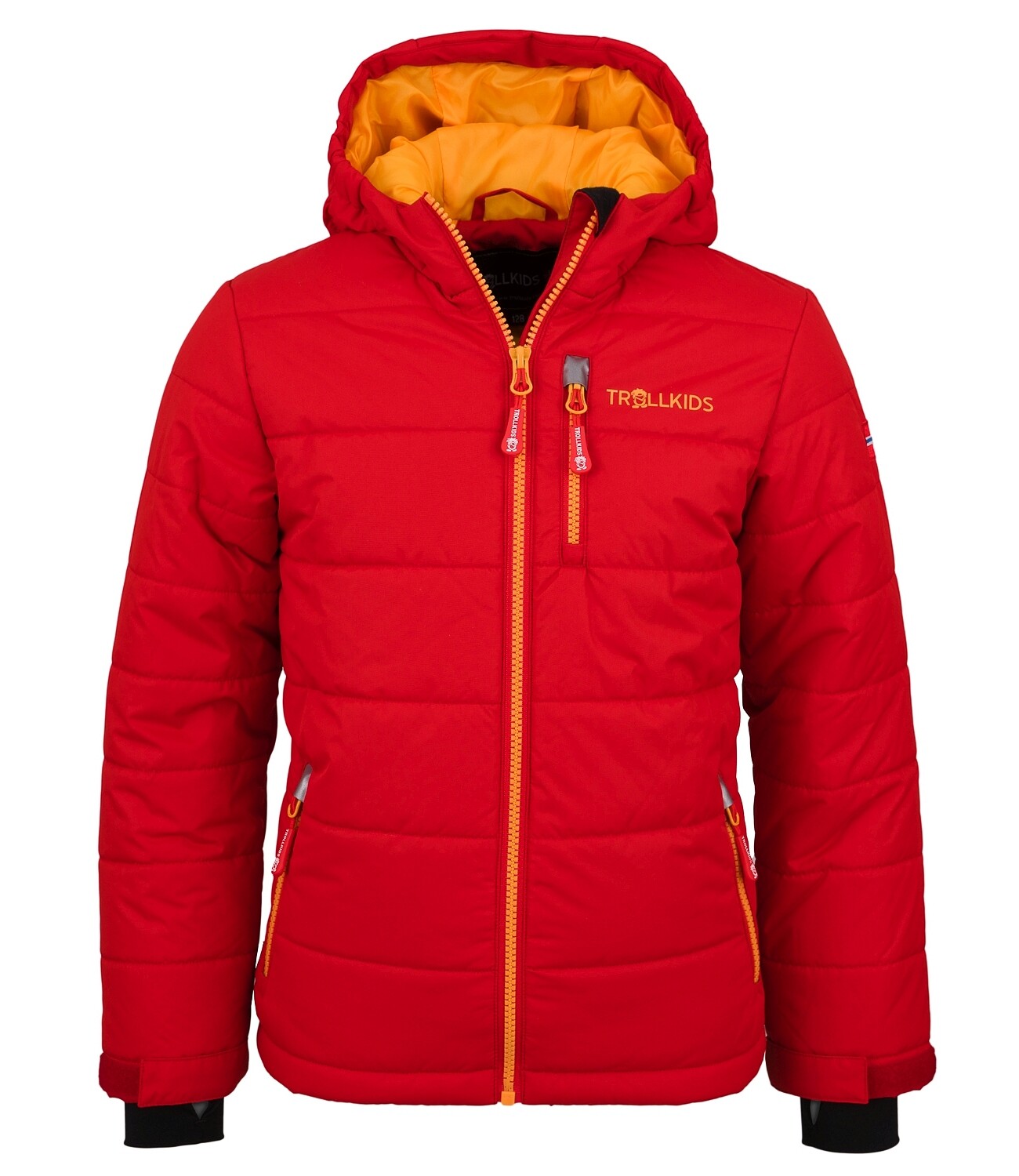 

Лыжная куртка Trollkids Skijacke/Winterjacke Hemsedal, цвет Rot/Sonnengelb