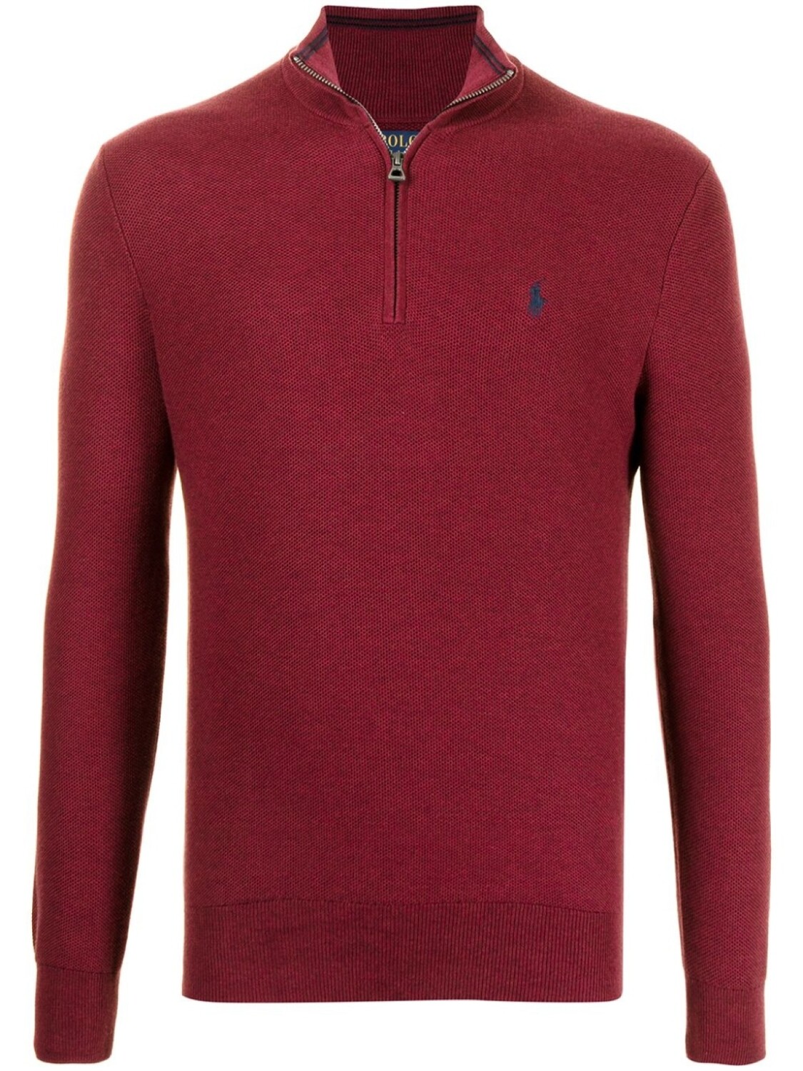 

Polo Ralph Lauren толстовка с воротником на молнии, красный