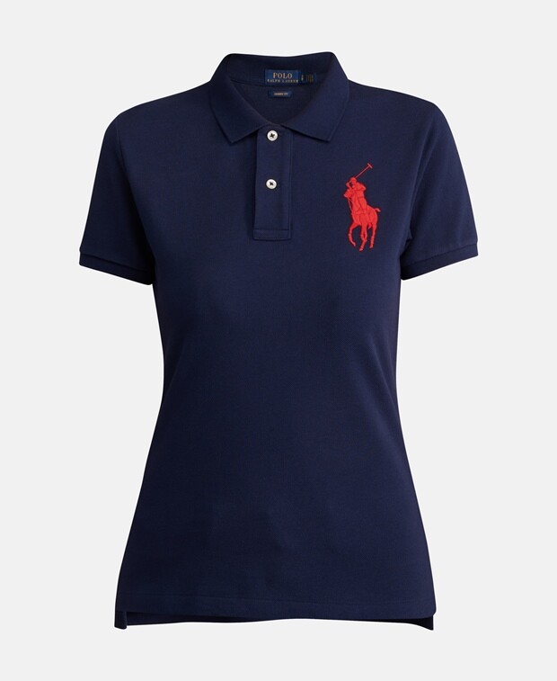 

Рубашка поло Polo Ralph Lauren, темно-синий
