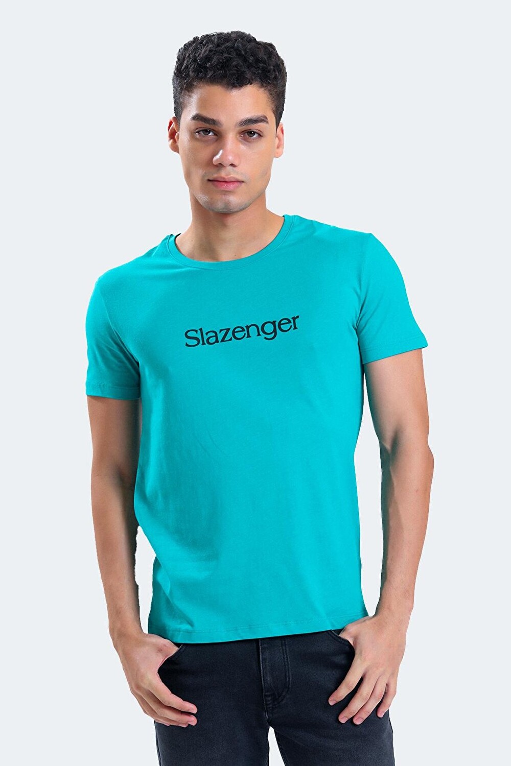 

SABE I Мужская футболка Светло-зеленый SLAZENGER