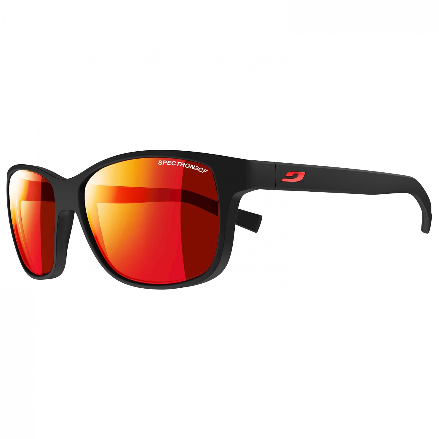 Солнцезащитные очки Julbo Powell Spectron 3CF, цвет Matt Black/Red