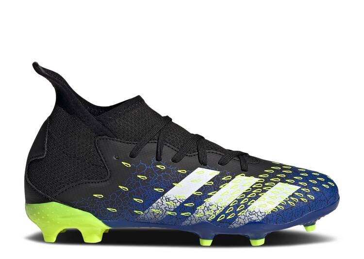 

Кроссовки Adidas PREDATOR FREAK.3 FG J 'DEMONSCALE - ROYAL BLUE YELLOW', черный