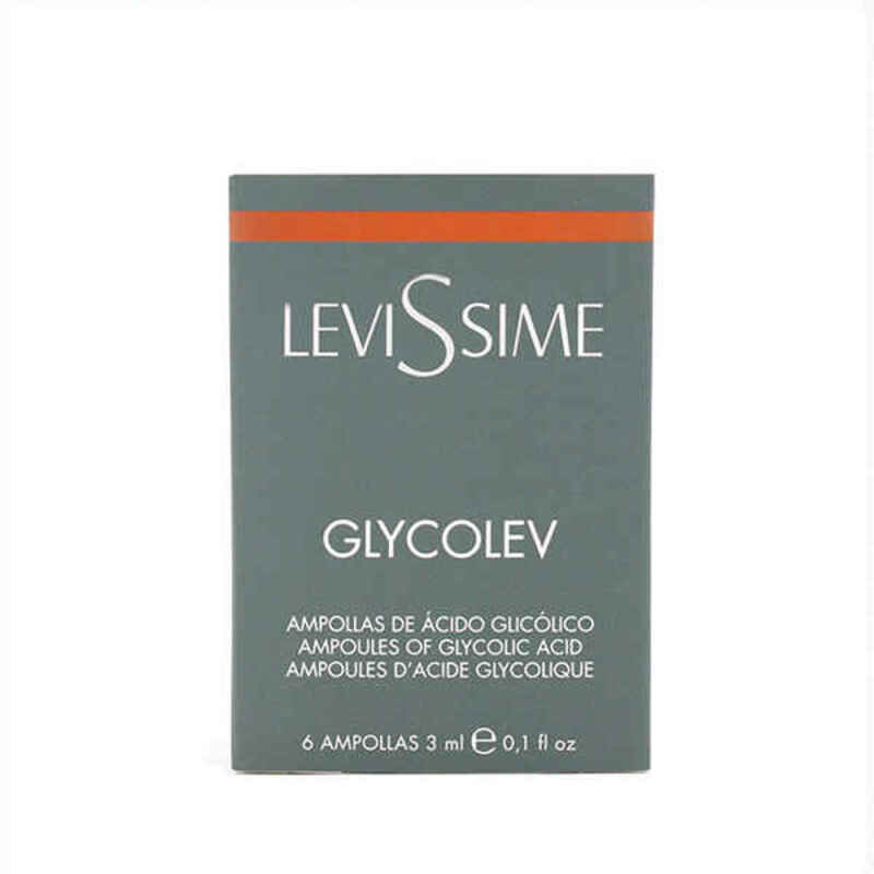 Увлажняющий крем для тела Crema Corporal Glycolev Levissime, 6 шт
