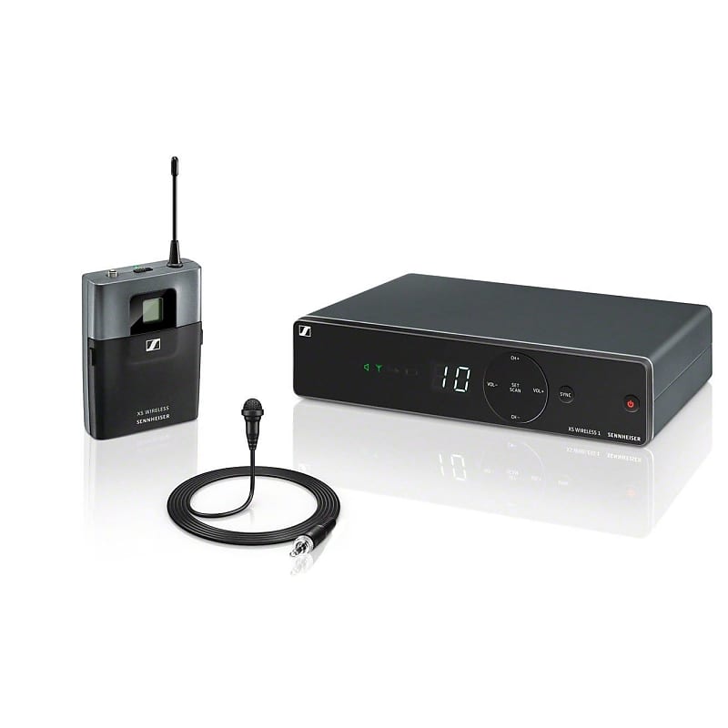 Беспроводная микрофонная система Sennheiser XSW 1-ME2-A Lavalier Mic Wireless System - A Band (548-572 MHz) беспроводная система sennheiser sennheiser ew112p g4 a portable lavalier wireless system