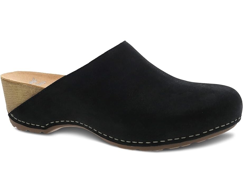 

Сабо Dansko Talulah, цвет Black Milled Nubuck