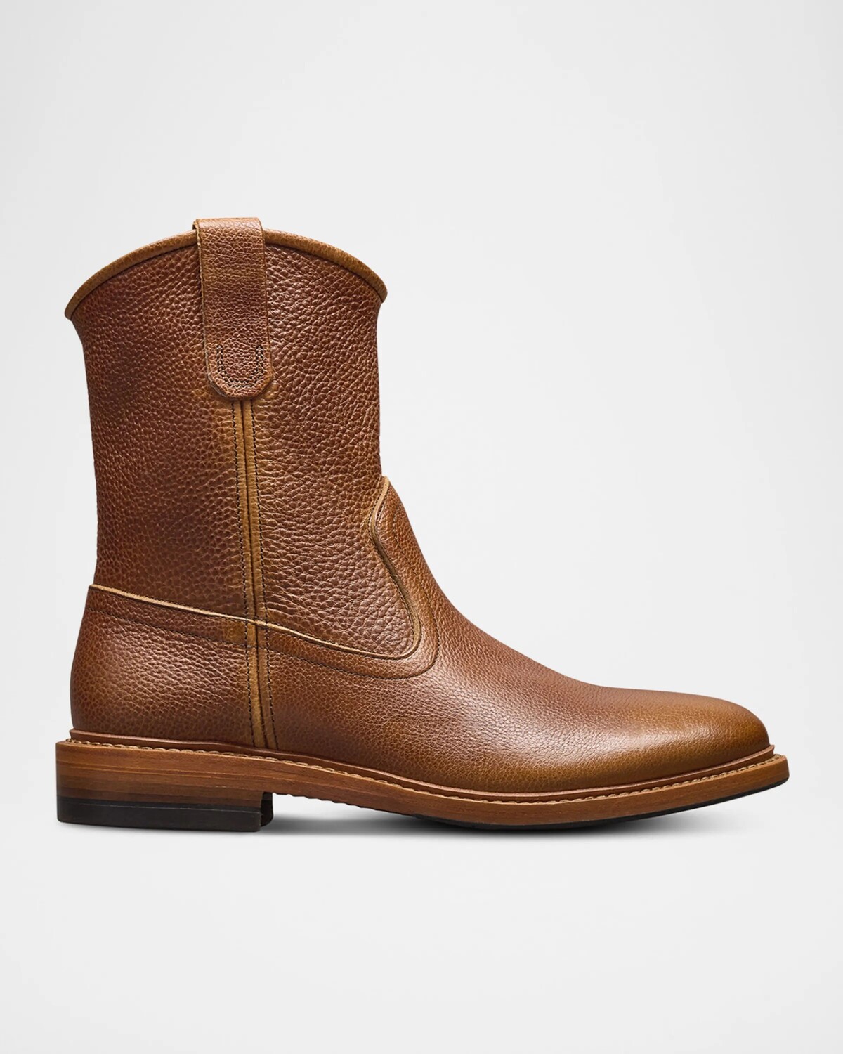 

Мужские кожаные полусапоги Dallas Roper Allen Edmonds, коричневый