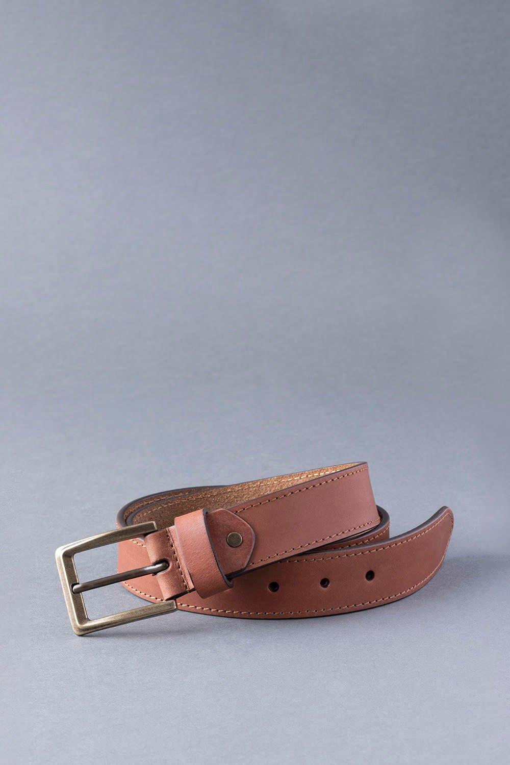 кожаный кошелек в три сложения bowston lakeland leather коричневый Кожаный ремень 'Eskdale' Lakeland Leather, коричневый