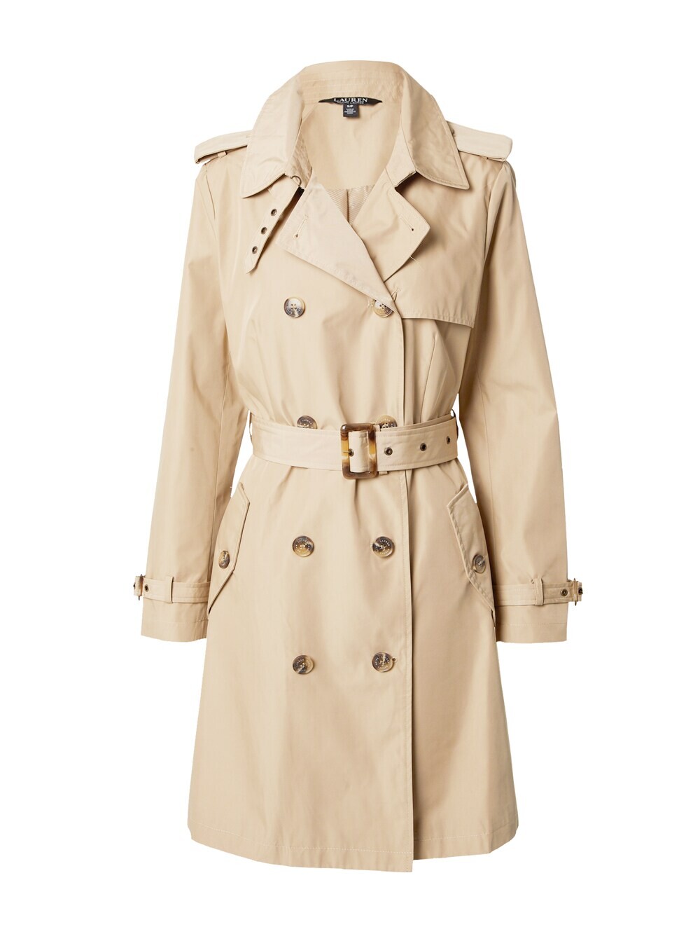 

Межсезонное пальто Lauren Ralph Lauren, светло-бежевый