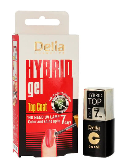 

Гибридный гель, верхнее покрытие 7 дней, 11 мл Delia Cosmetics