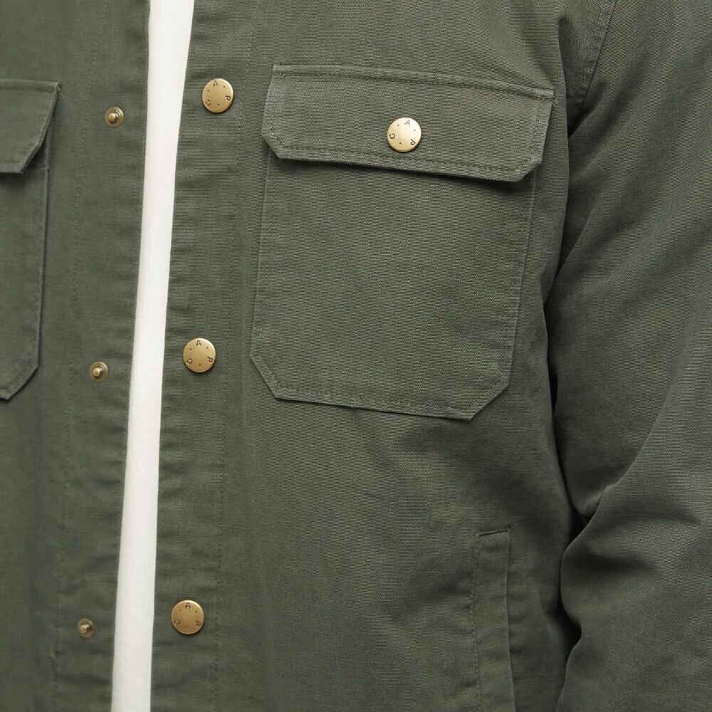 

A.P.C. Утепленная рабочая куртка alex, зеленый