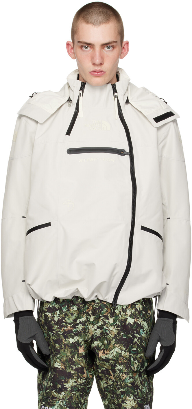 

Кремового цвета Куртка RMST Steep Tech The North Face, цвет White dune