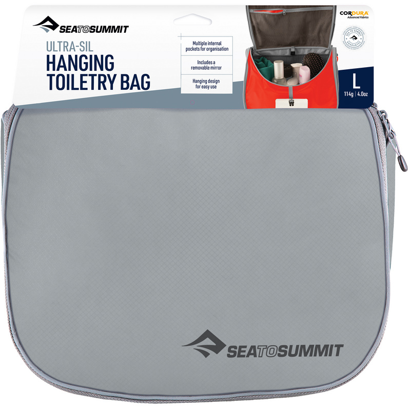 Ультра-силовая подвесная сумка для туалетных принадлежностей Sea to Summit, серый