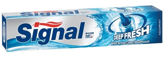 

Зубная паста Deep Fresh Aquamint, 75 мл Signal