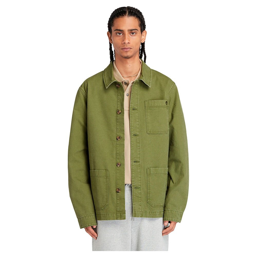 

Куртка Timberland Kempshire Washed Canvas Chore, зеленый