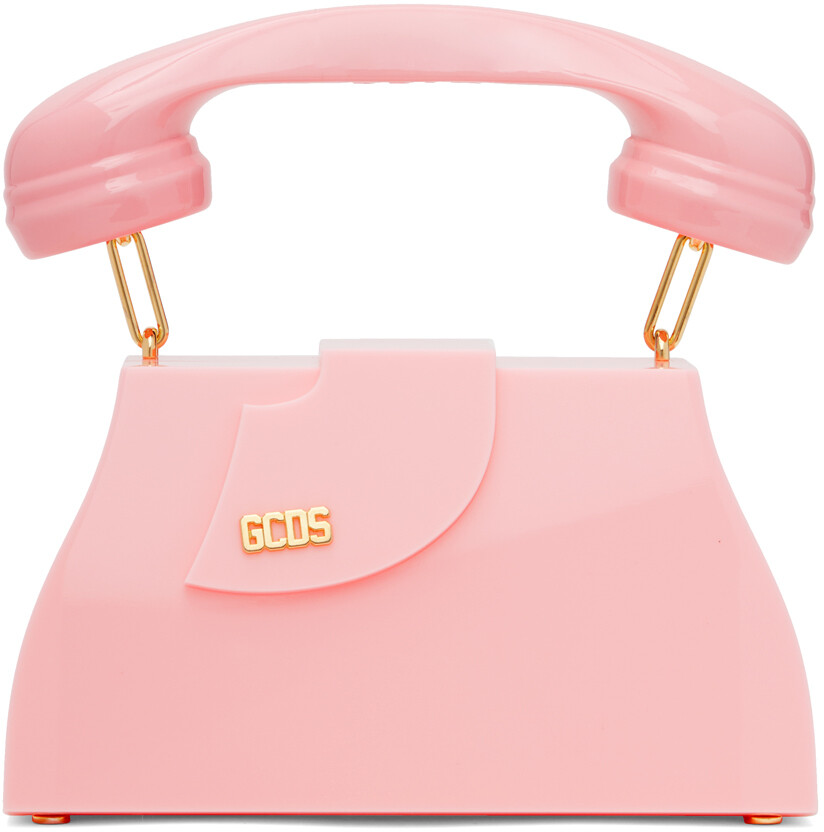 

Розовая сумка Call Me Comma GCDS