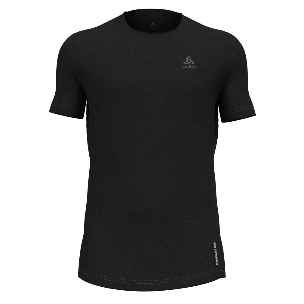 

Базовый слой с коротким рукавом Odlo Crew Natural Performance, черный