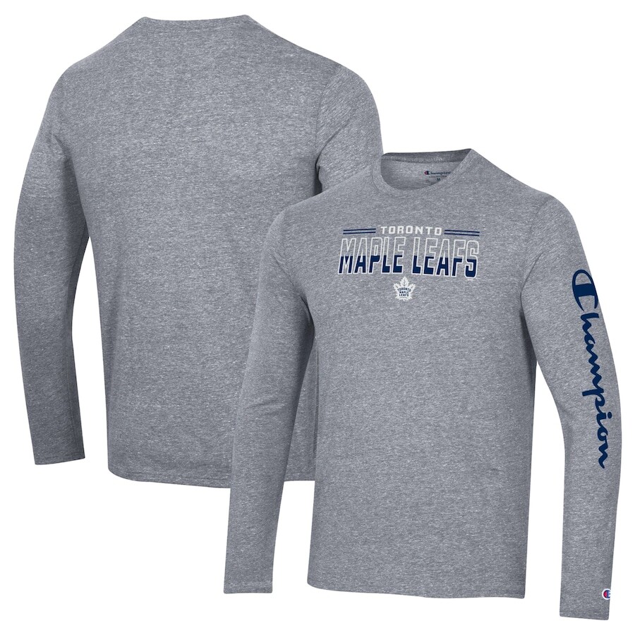 

Футболка с длинным рукавом Champion Toronto Maple Leafs, серый