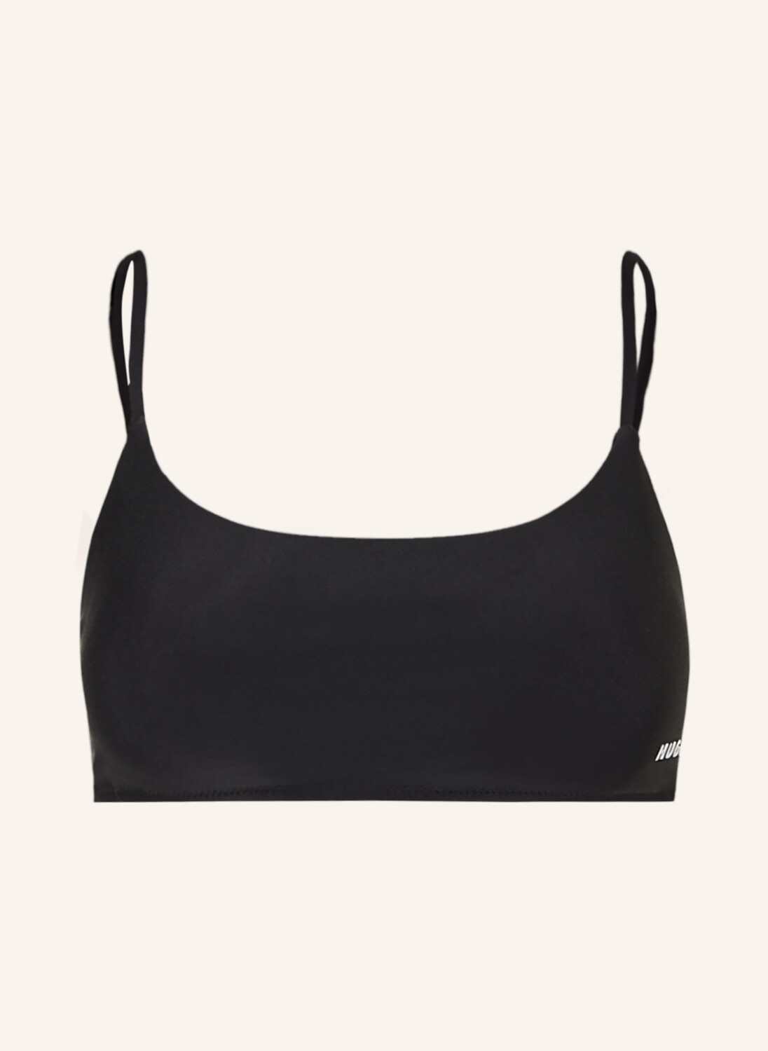 

Топ бикини HUGO Bralette PURE, черный