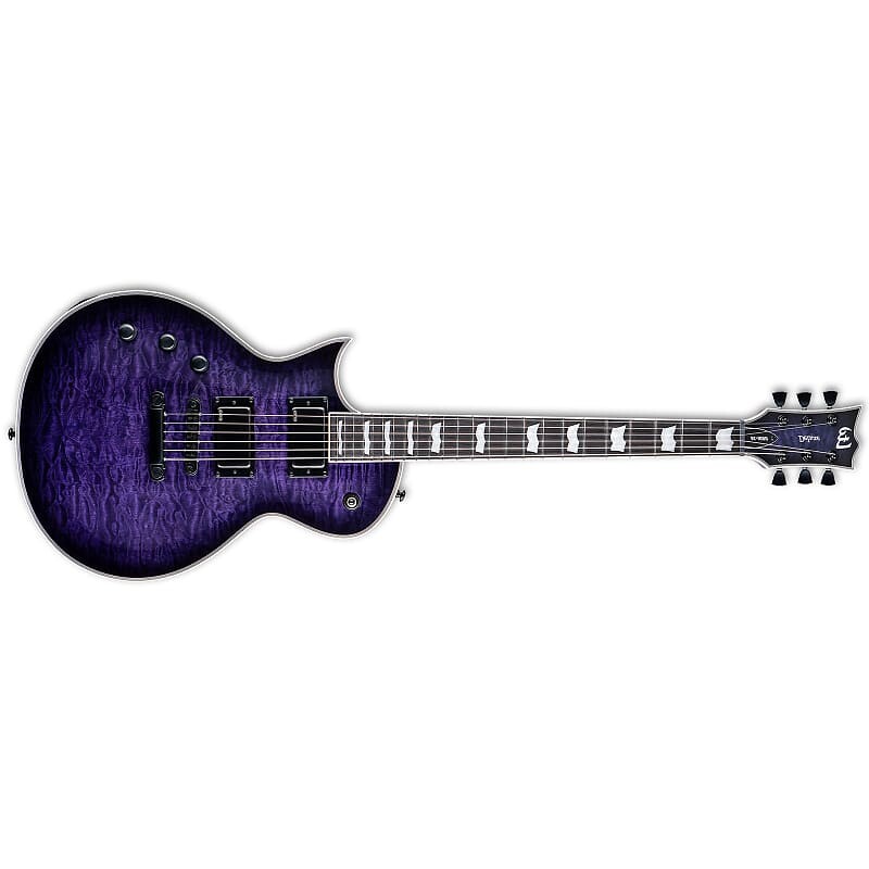 

Электрогитара ESP LTD Eclipse EC-1000 Left-Handed Guitar, Macassar Ebony Fretboard, See Thru Purple Sunburst