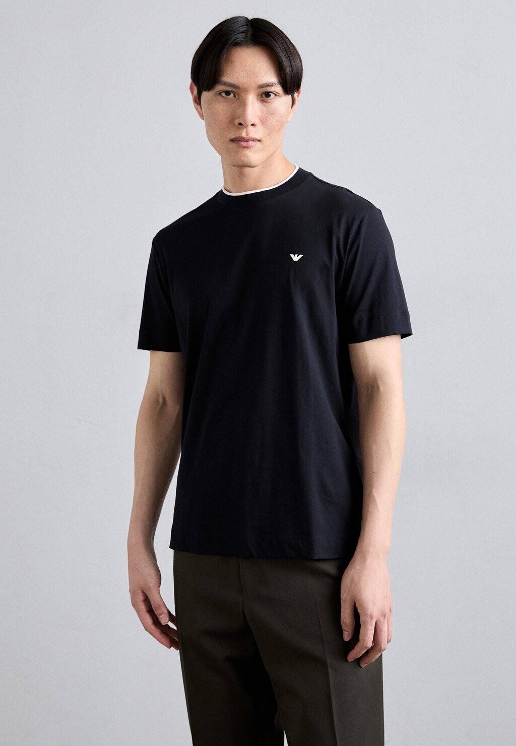 

Футболка с принтом Emporio Armani, цвет navy