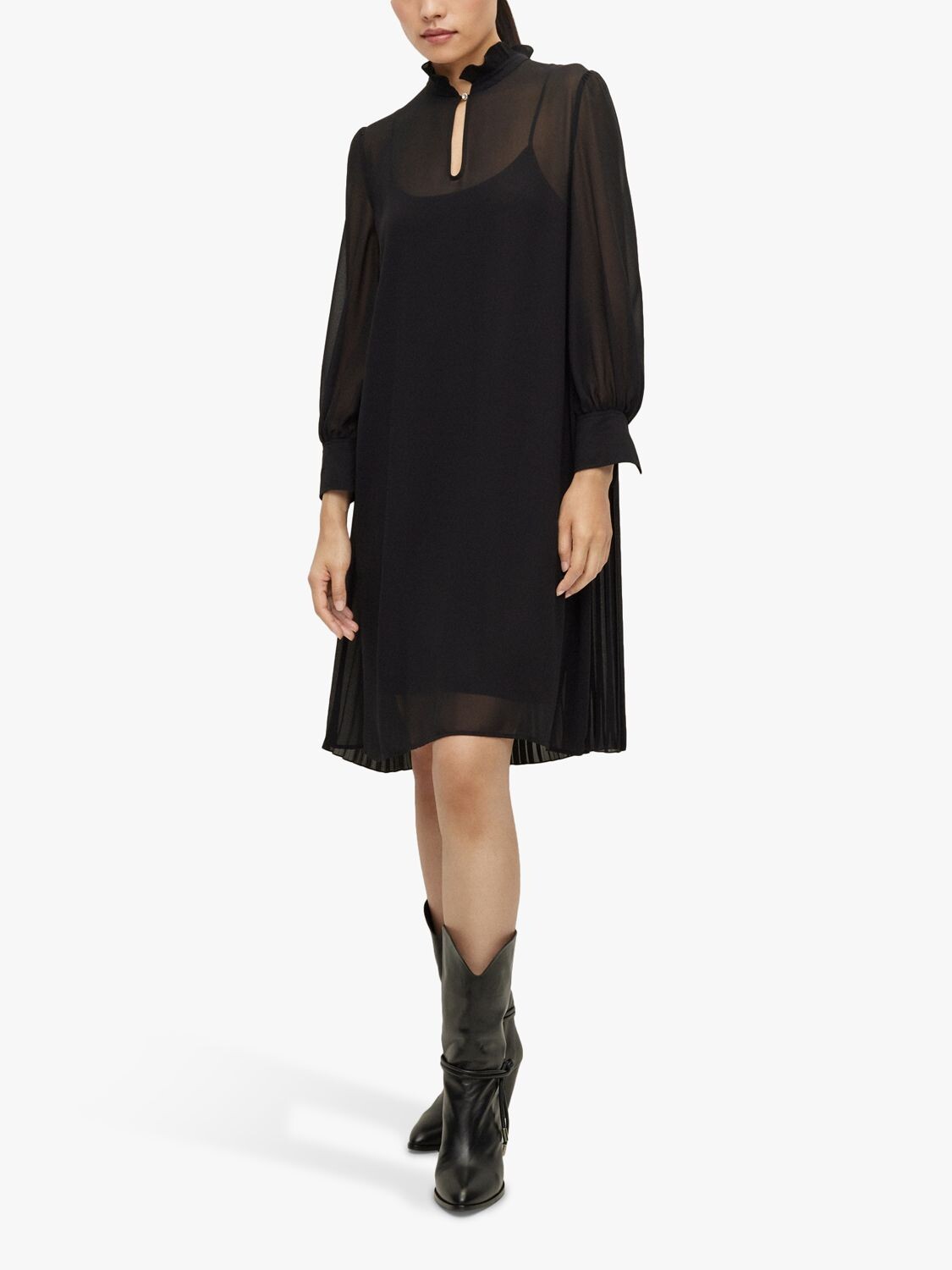 

Платье HUGO BOSS Dijuna, черное, Черный