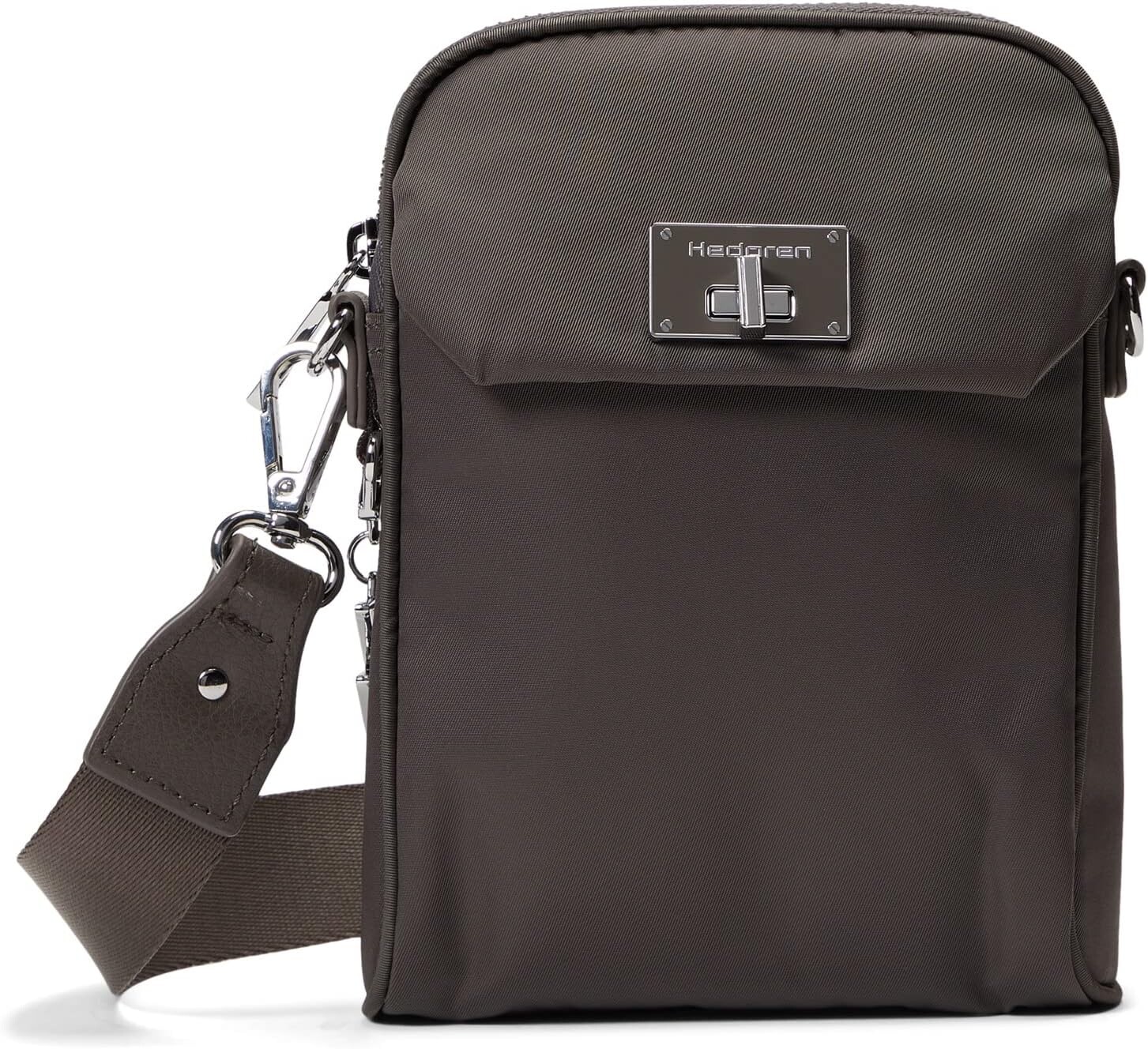 

Сумка Free - Flat Vertical Crossover RFID Hedgren, цвет Fumo Grey