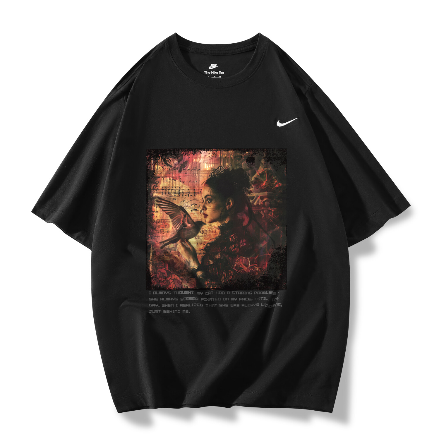 

Мужская футболка Nike, цвет Black