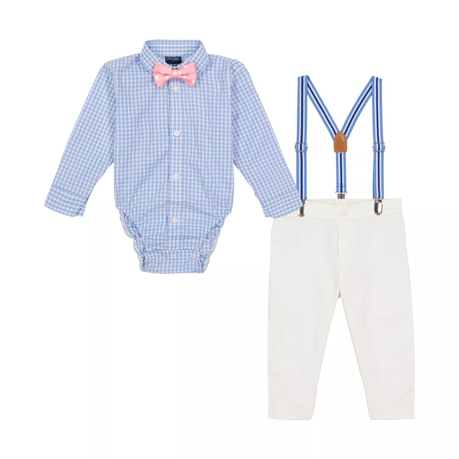 Комплект шорт IZOD из 4 предметов для малышей и малышей IZOD комплект из блузки и шорт для малышей