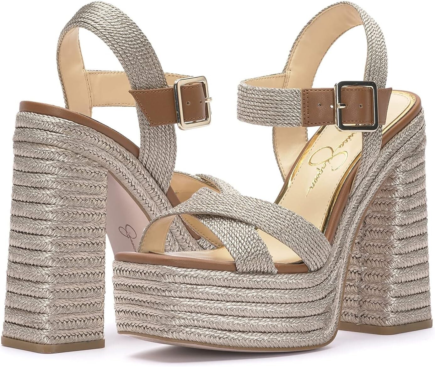 

Босоножки Brycen Jessica Simpson, цвет Platino