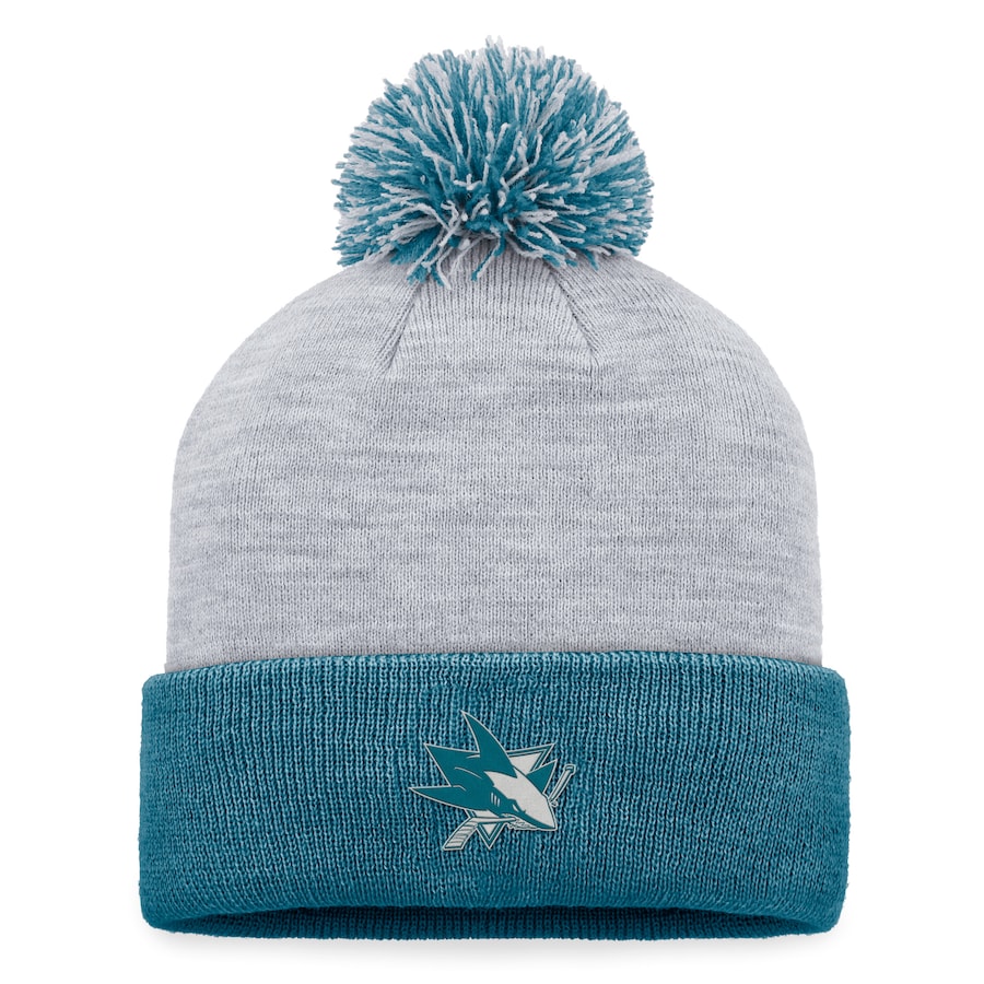 

Шапка Fanatics Branded San Jose Sharks, серый