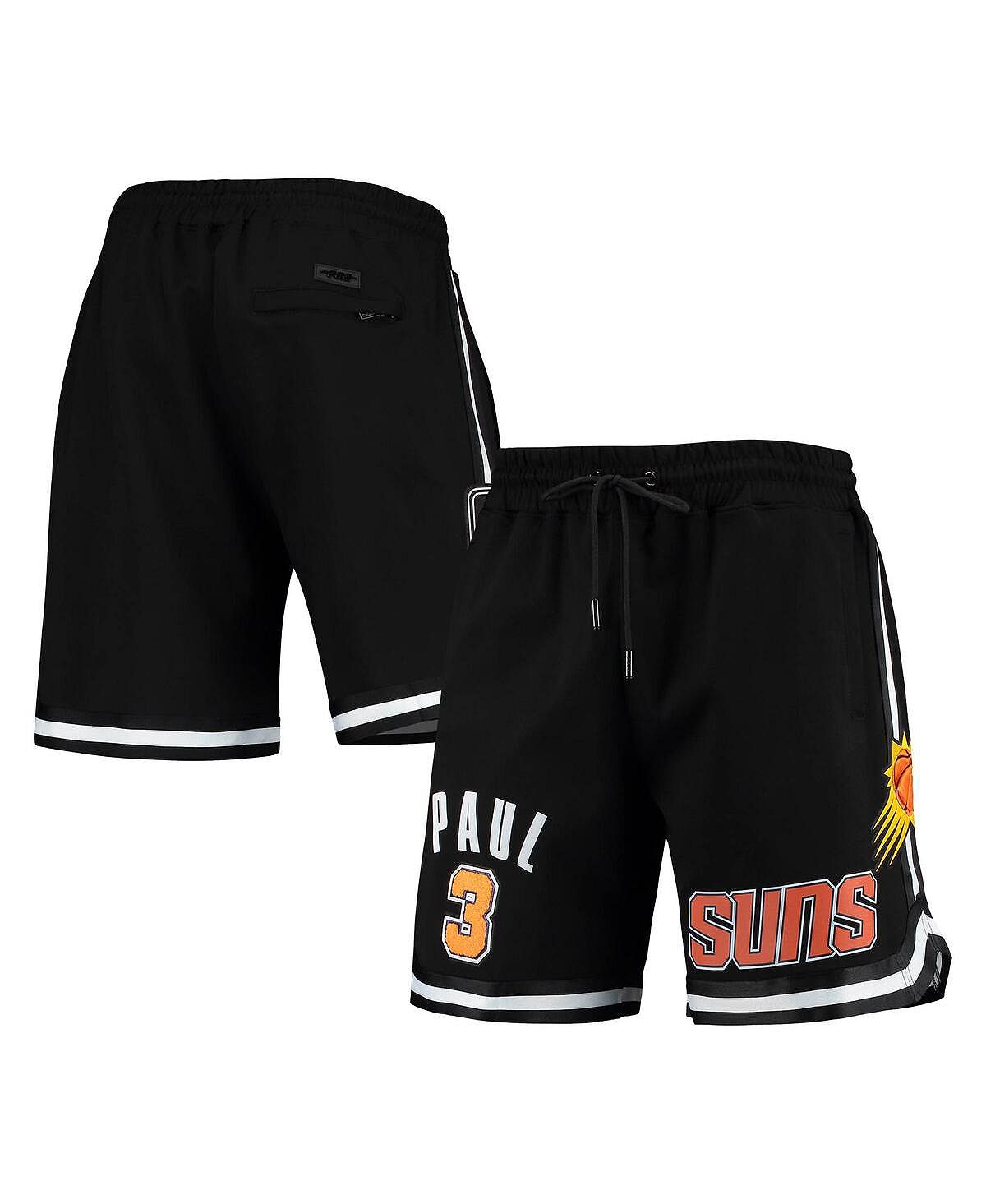 Мужские шорты Chris Paul Black Phoenix Suns Player Replica Pro Standard