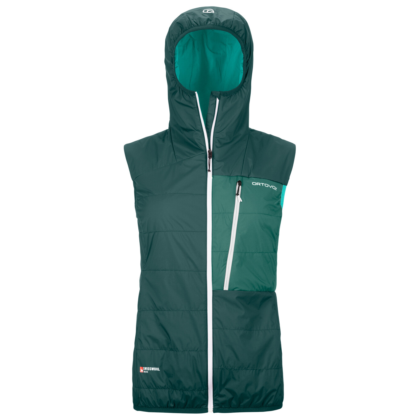 

Шерстяной жилет Ortovox Women's Swisswool Piz Duan Vest, цвет Dark Arctic Grey