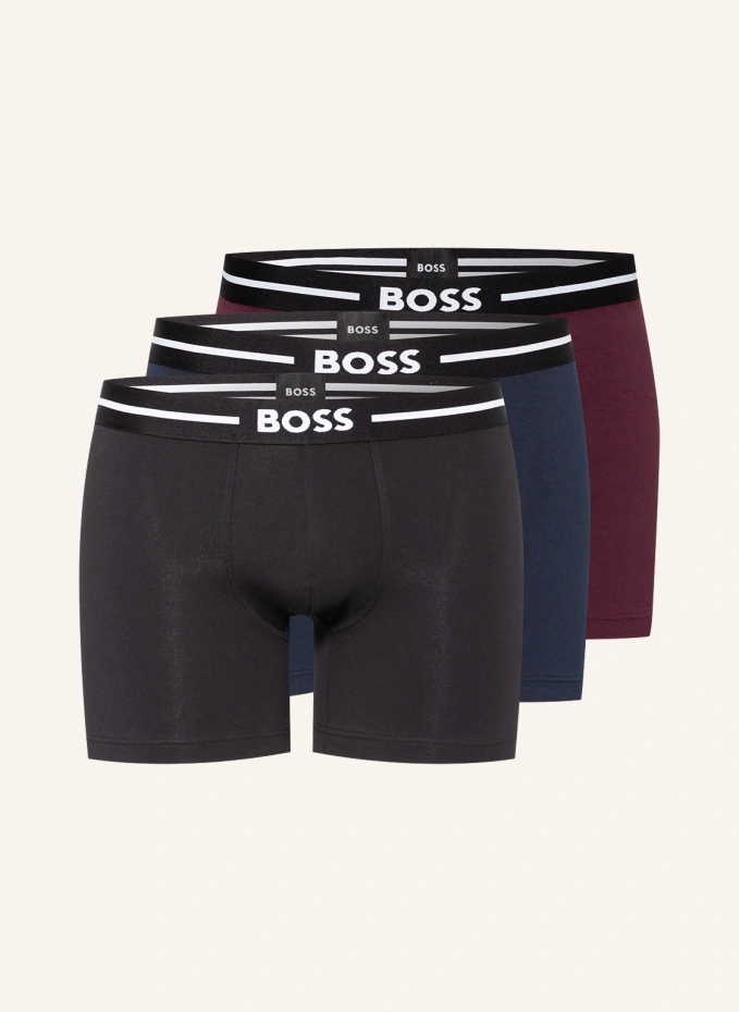

Комплект из 3 боксеров Boss, черный