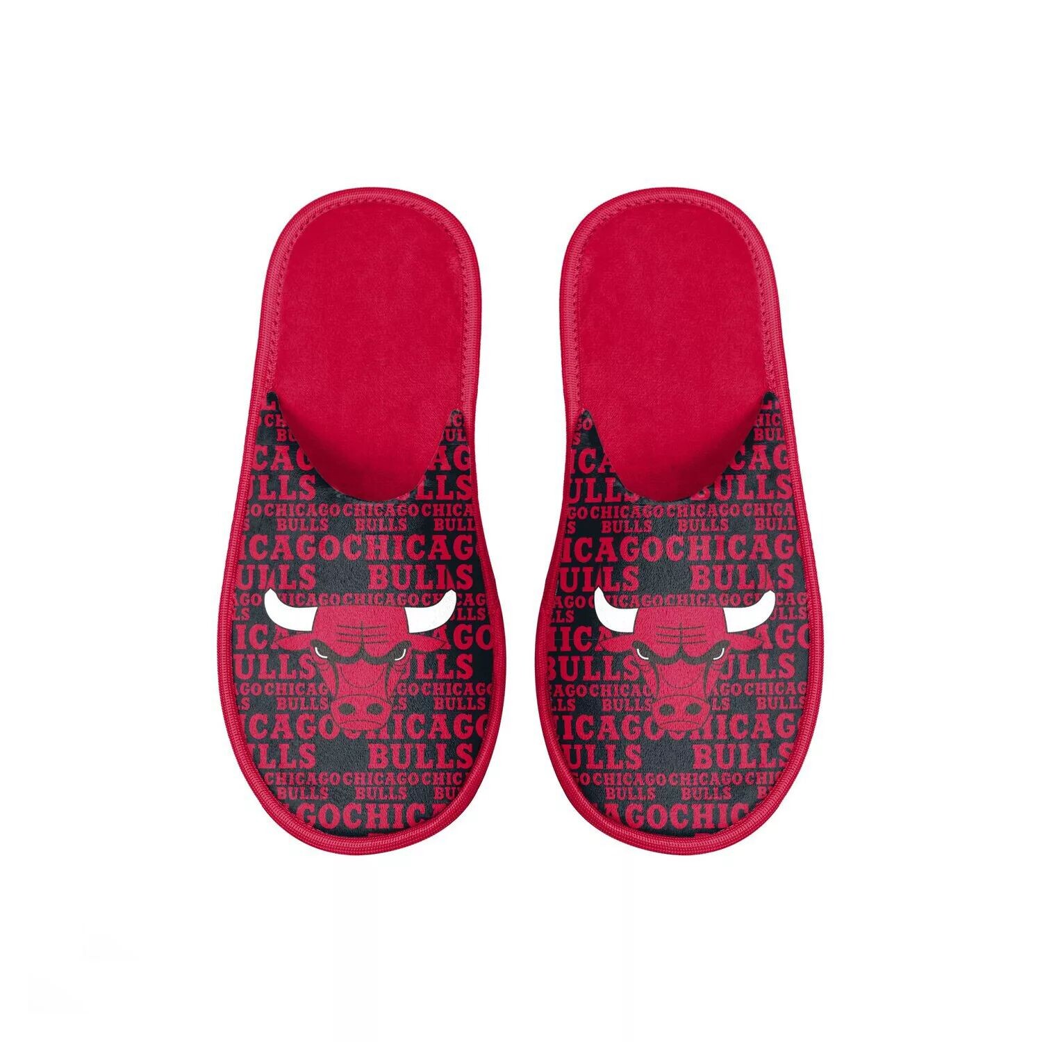 

Молодежные шлепанцы FOCO Chicago Bulls с надписью Scuff Unbranded