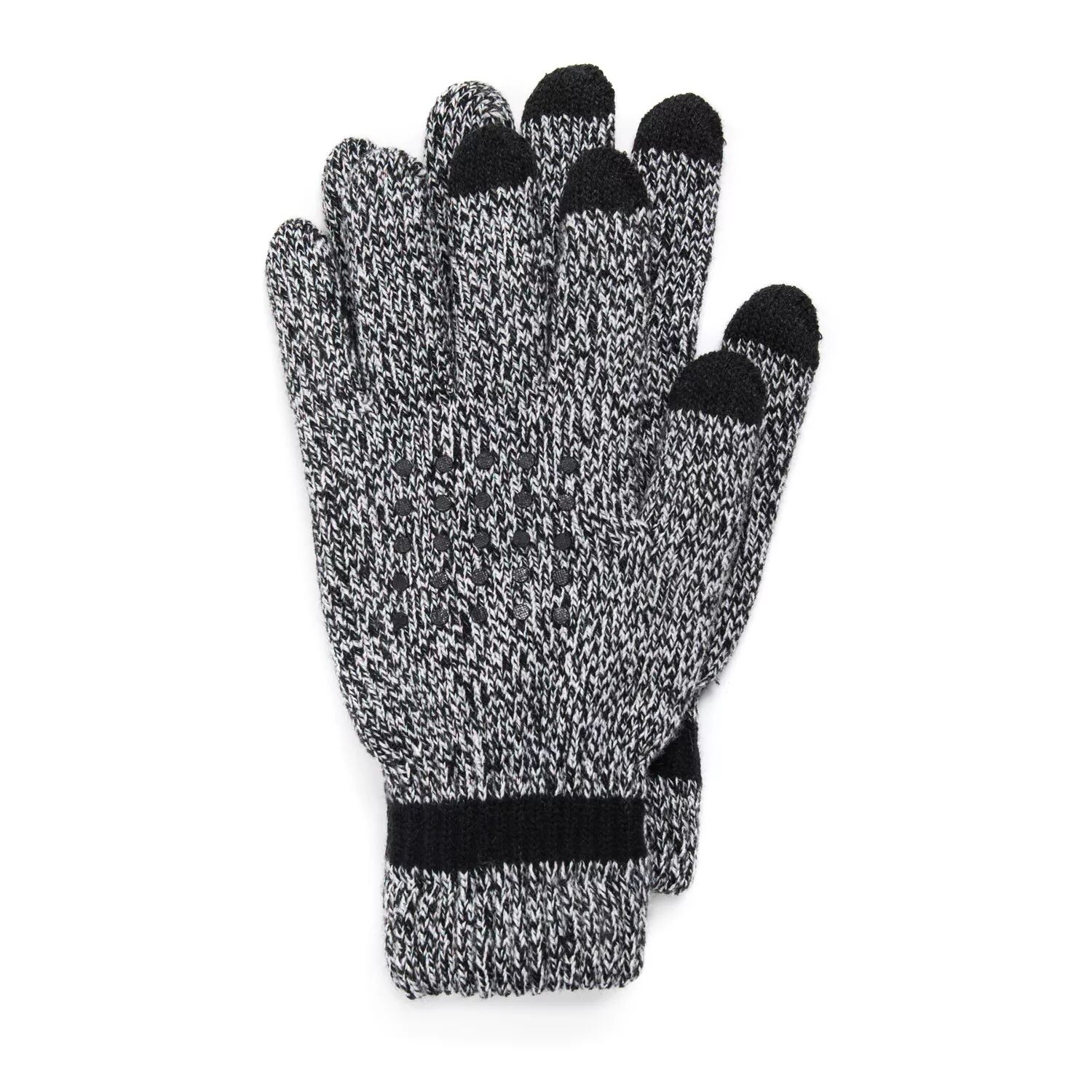 

Женские перчатки MUK LUKS Knit Tech MUK LUKS, черный
