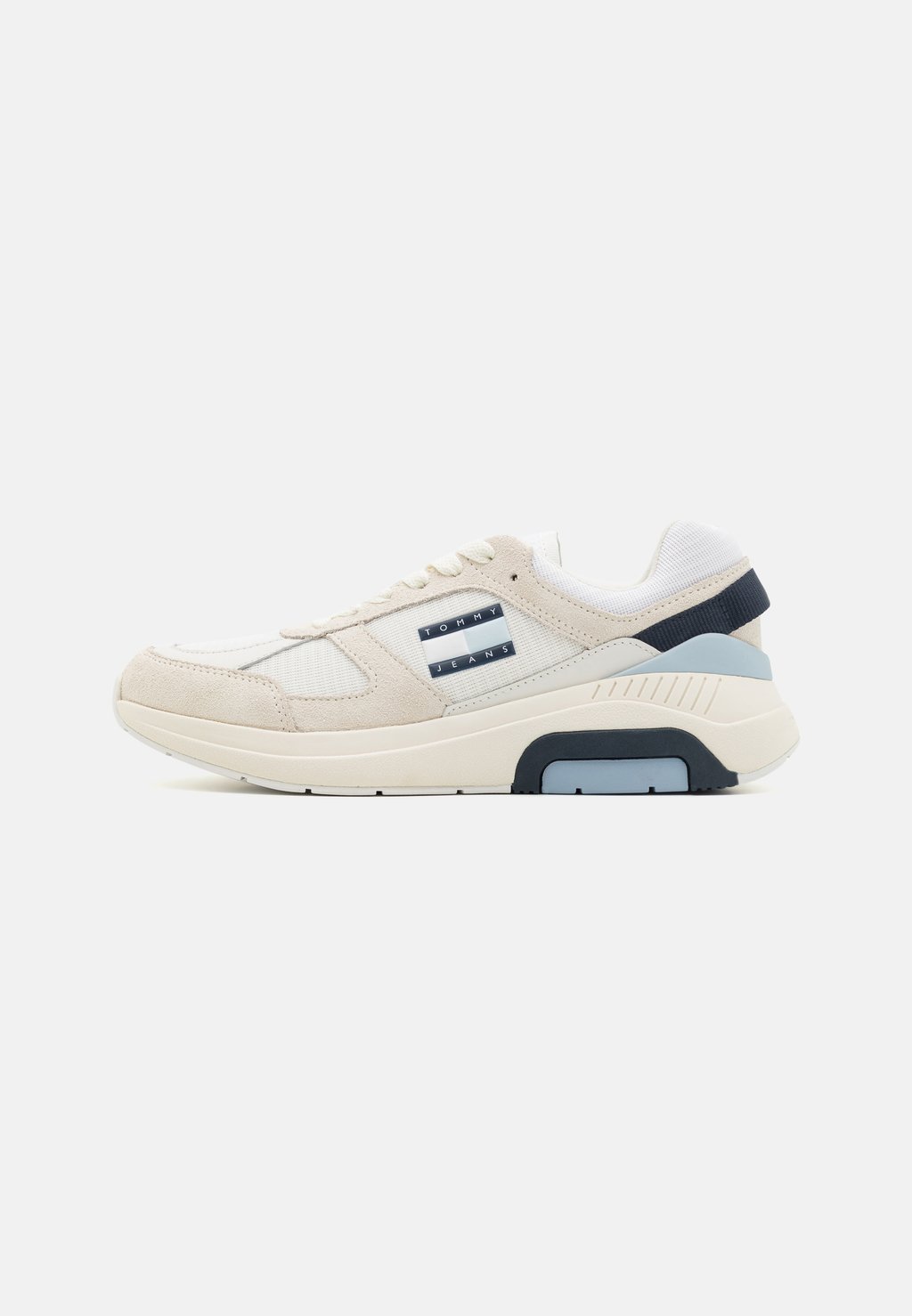 

Кроссовки Tommy Jeans RUNNER, цвет ecru/breezy blue