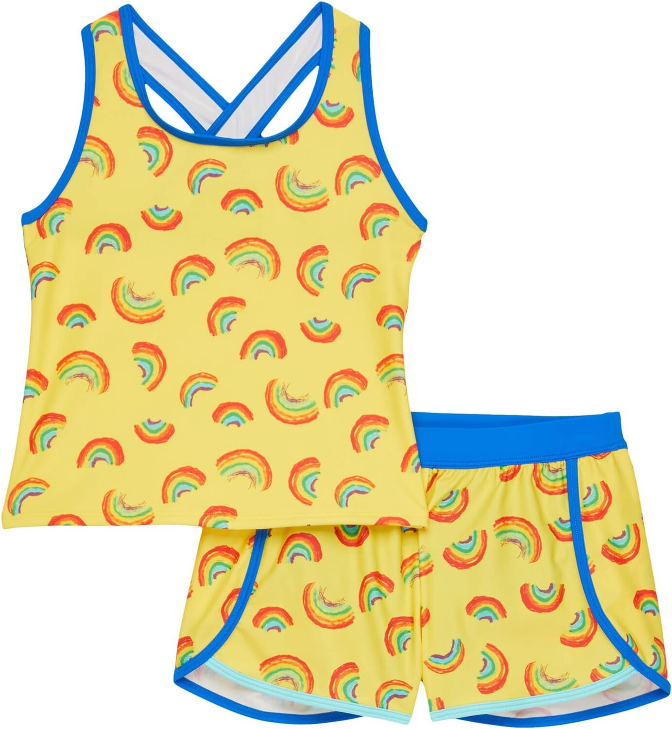 

Пляжные шорты L.L.Bean Watersports Swim Tankini Shorts, цвет Yellow Sun Rainbow