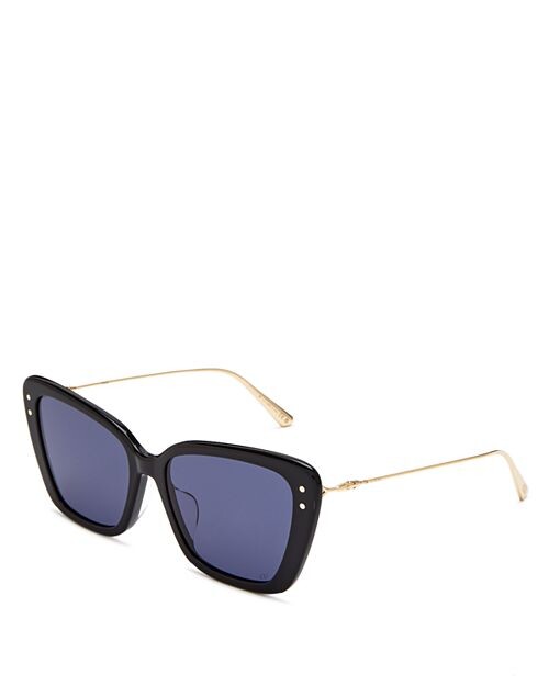 

Солнцезащитные очки Missdior B5F в форме бабочки, 56 мм DIOR, цвет Black