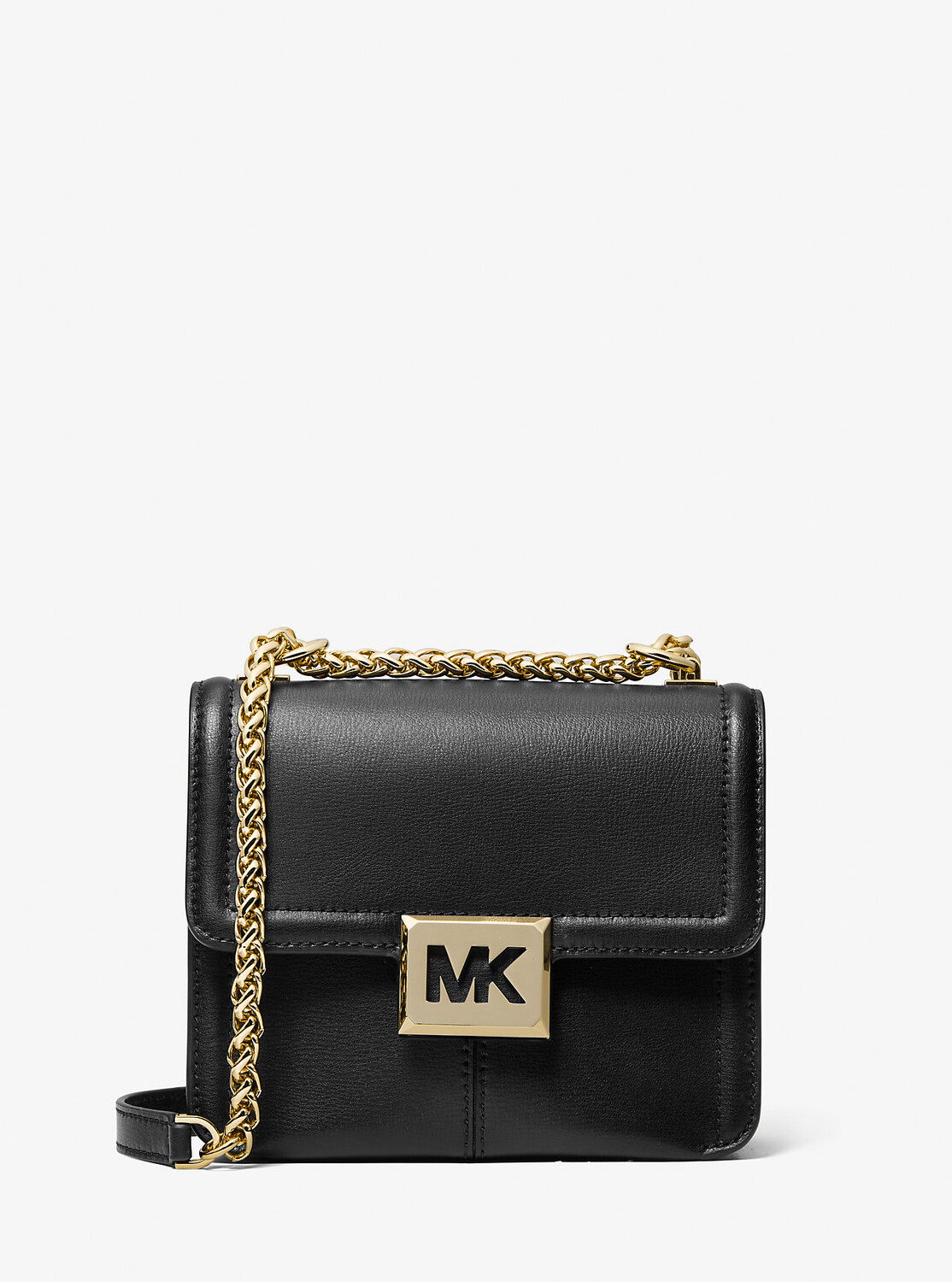 

Маленькая кожаная сумка через плечо Sonia Michael Kors, черный