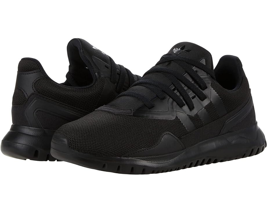 

Кроссовки Adidas Originals Flex, цвет Black/Black/Black 2