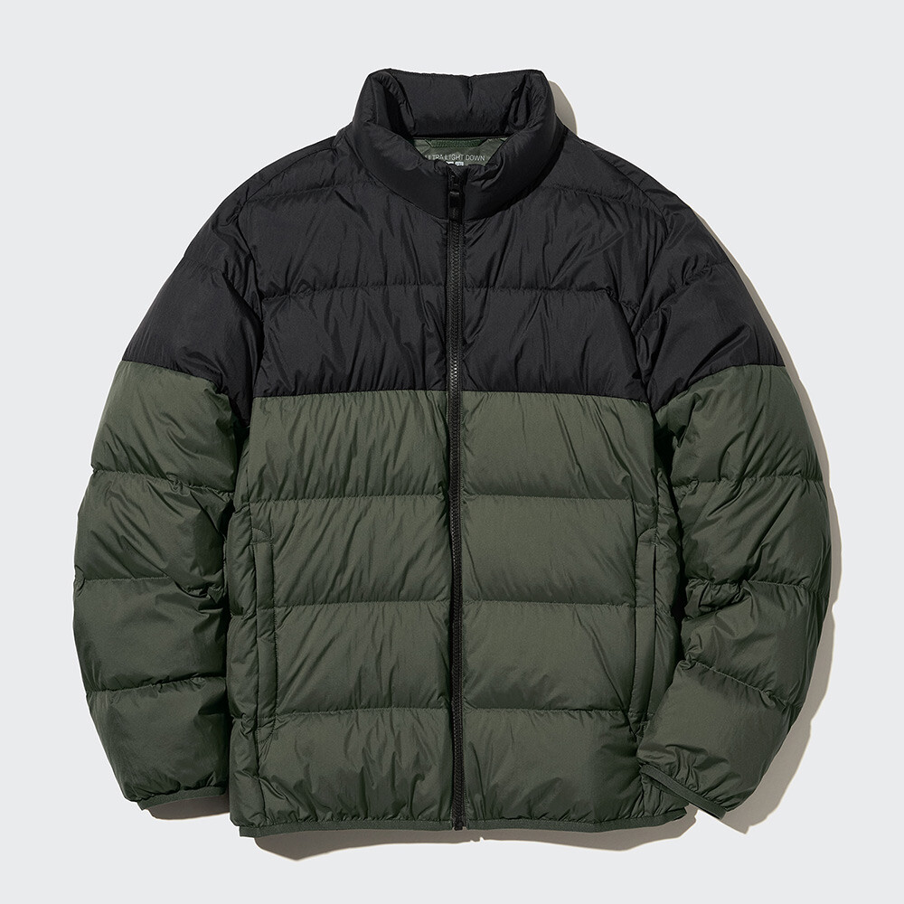 

Пуховик Uniqlo легкий премиум-класса, темно-зеленый