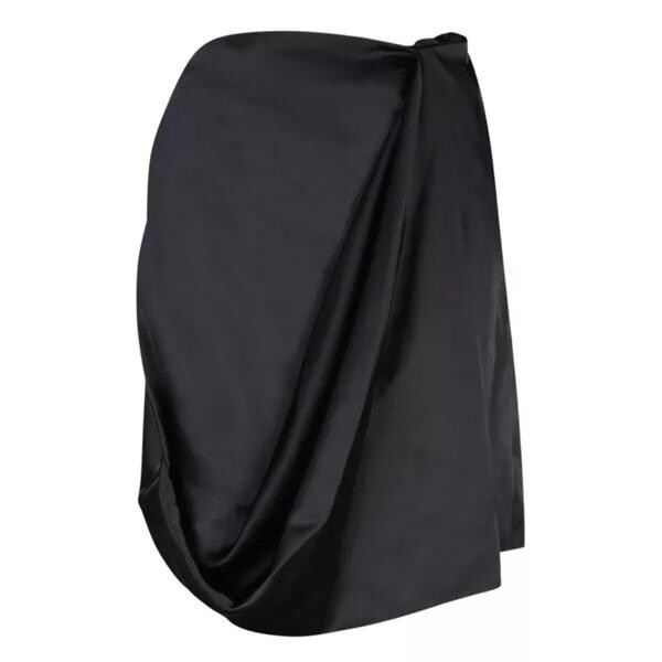 

Юбка satin skirt J.W. Anderson, черный