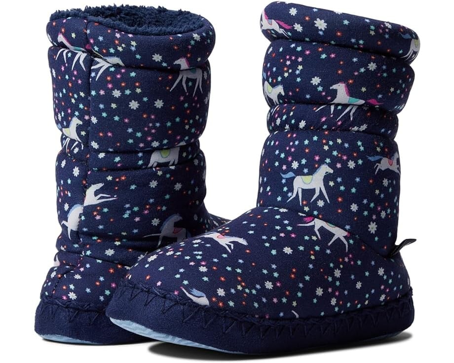 

Домашняя обувь Joules Padabout Boot Slippers, цвет Blue Horse