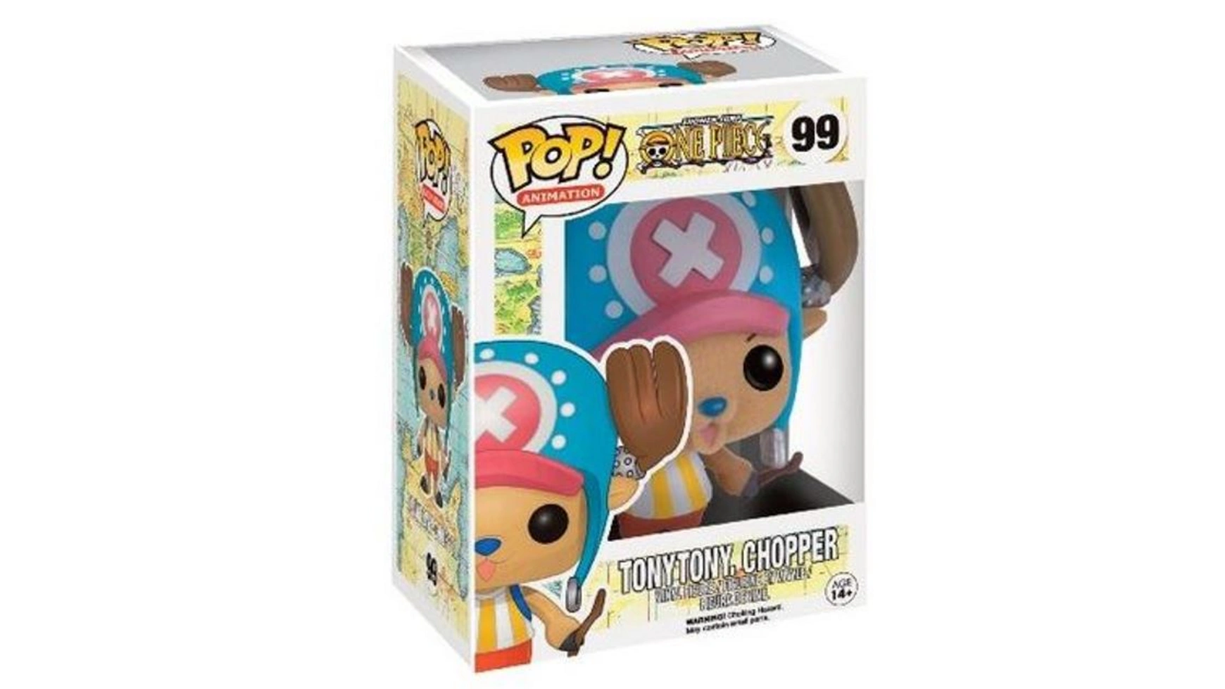 Funko - Pop! One Piece Флокированный Винил Tony Chopper