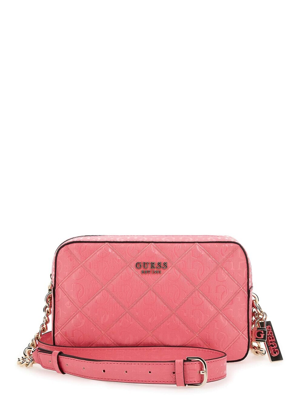 

Сумка через плечо Guess Caddie, фуксия