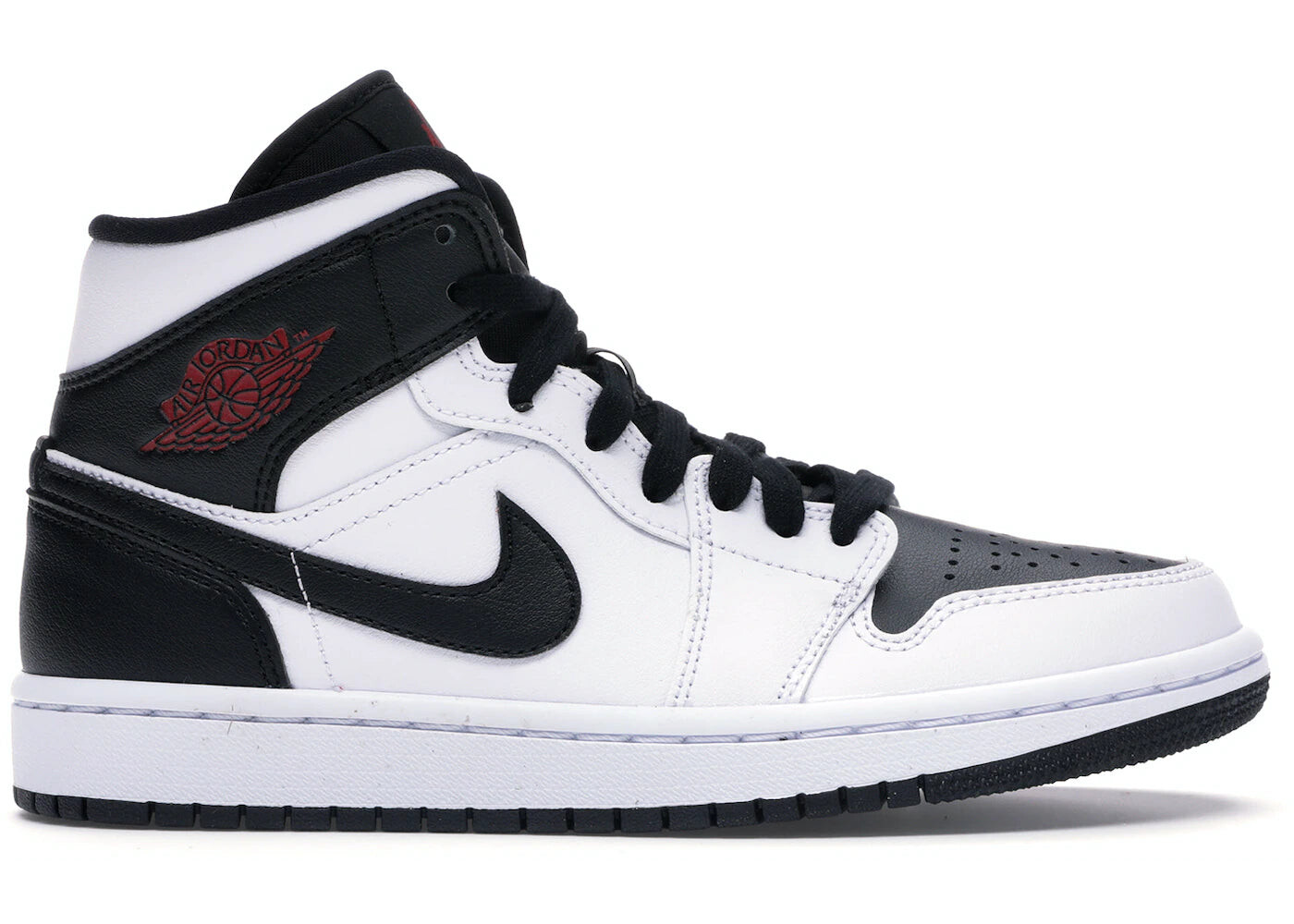 

Кроссовки Nike Air Jordan 1 Mid Reverse, черный / белый