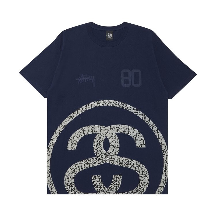 Футболка Stussy Elephant Link 'Navy', синий