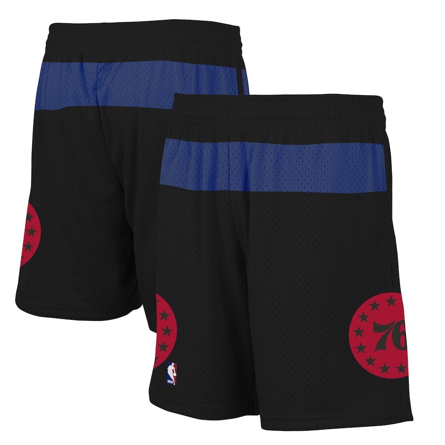 

Шорты Mitchell & Ness Philadelphia 76Ers, черный